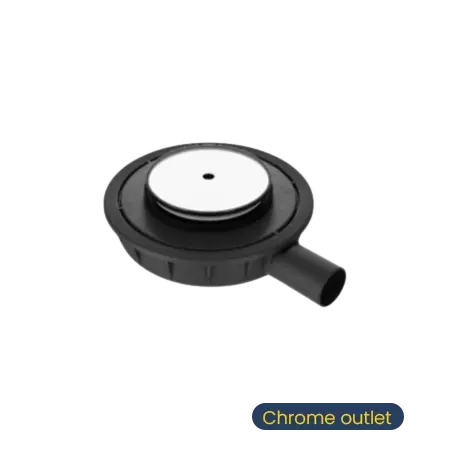 صفاية تصريف أرضيات بونوميني موديل مارسيليا غطاء كروم 50ø×57 ملم