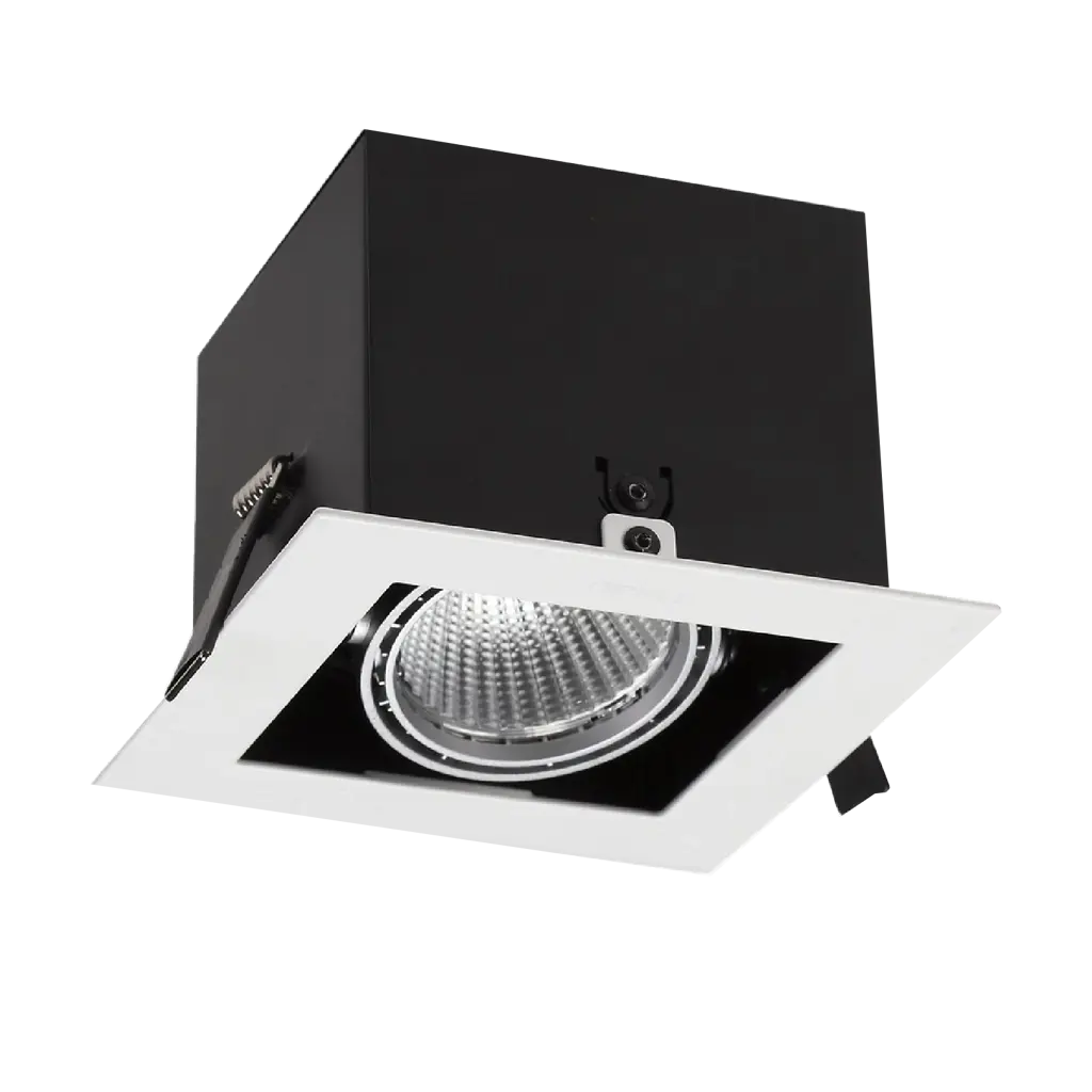 سبوت لايت فردي للديكور أوبل 10 وات 4000 كيلفين اطار مربع