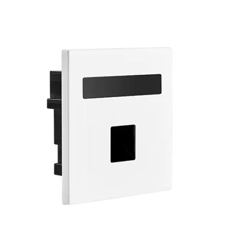 غطاء انارة القدم فتحة مربعة - أبيض أوبل