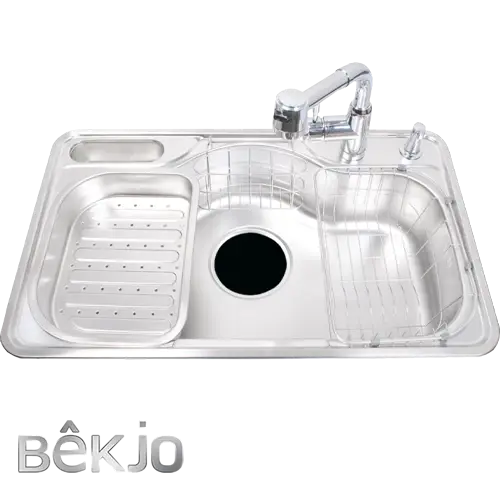 حوض مطبخ بيكجو كوترا - مقاس 85×51.5 سم
