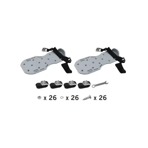 نعل حذاء مسنن لأرضيات الإيبوكسي رولينج دوج 30 × 13 سم