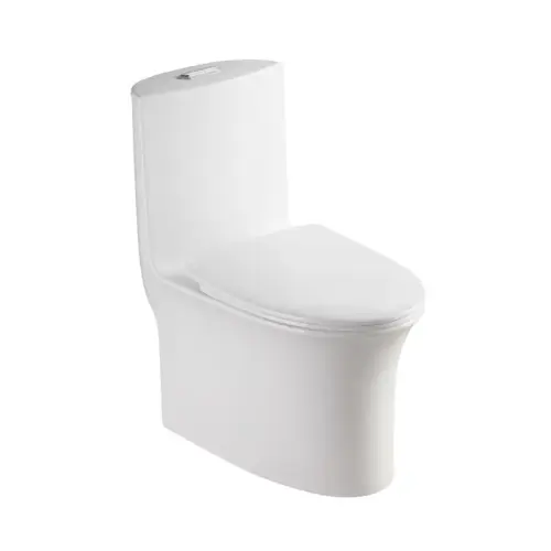 كرسي دورة مياه هوميك أبيض 71×39×77 سم