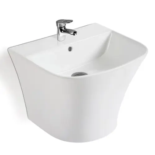 حوض مغسلة حمام معلق هوميك 49.5×45×38 سم