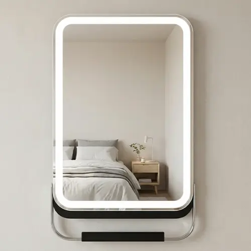 مرآة حائطية هوميك علي شكل مستطيل عامودي  60x95 سم