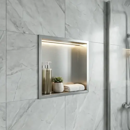 بوكس حمام مخفي مربع هوميك 30 × 30 سم