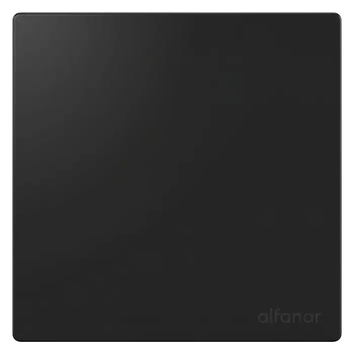 غطاء سادة 1 خط فرح الفنار أسود مطفي 7×7