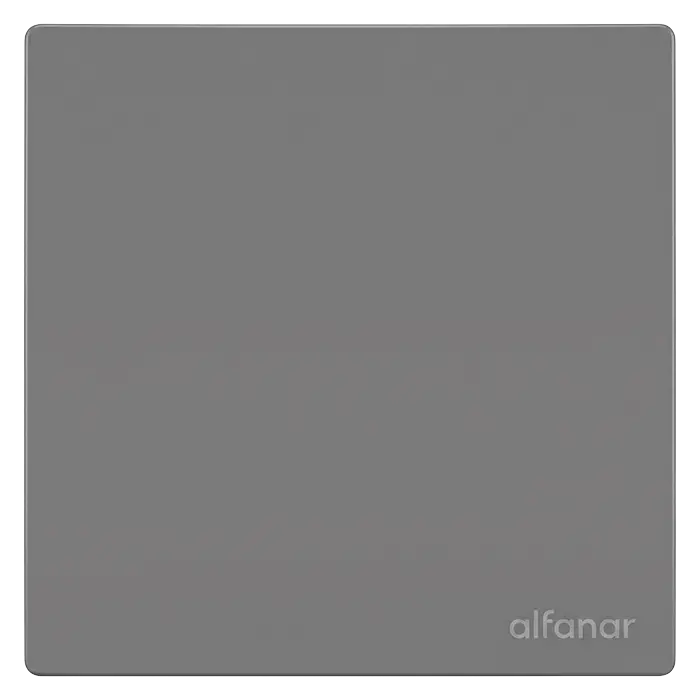 غطاء سادة 1 خط فرح الفنار فضي مطفي 7×7