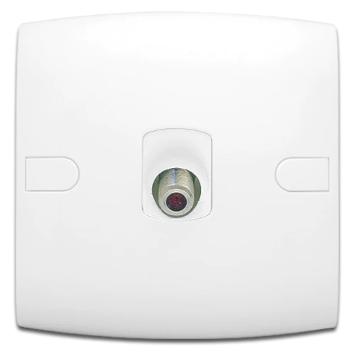 فيشة دش ألف الفنار فردي أبيض