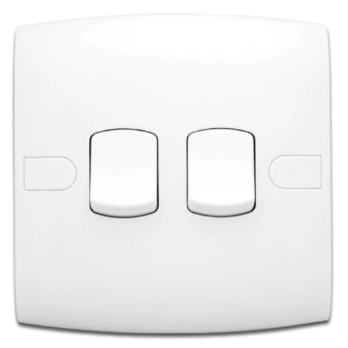 مفتاح ألف 10 أمبير الفنار مزدوج متوسط  أبيض دريكسيون