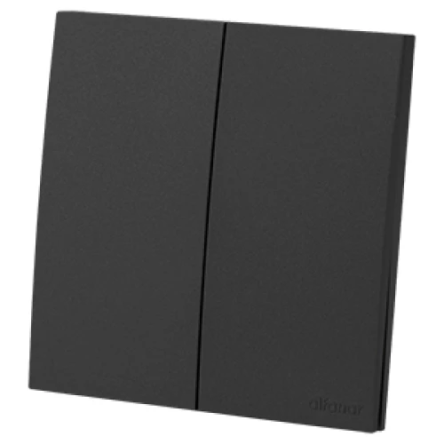 مفتاح ثنائي حبة كاملة  ماسه الفنار 16 أمبير أسود