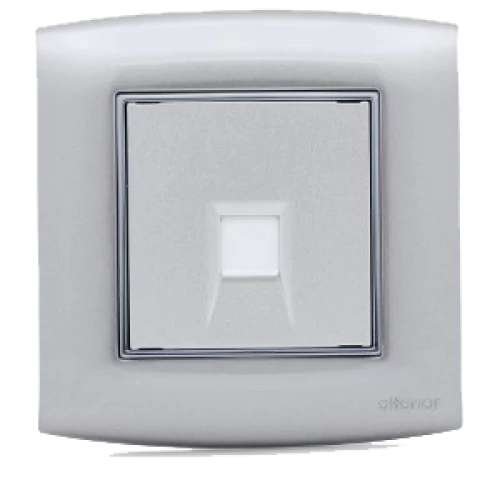 مخرج داتا أمنية كات 6 مفرد الفنار فضي مع اطار كروم