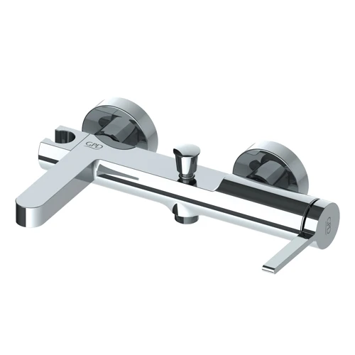 خلاط حمام جي بي دي جيلدو فضي لامع