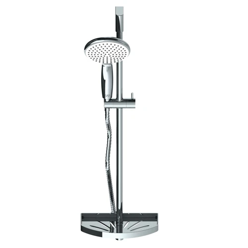 طقم شاور جي بي دي قطر 150 احادي فضي لامع