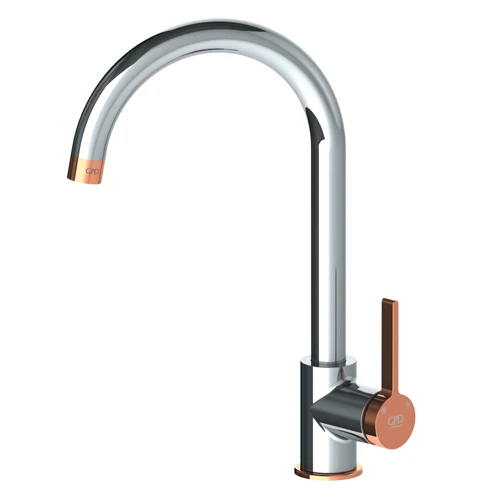 خلاط حوض جي بي دي جيلدو فضي ذهبي