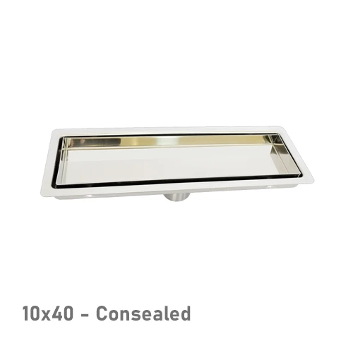 صفاية جودة 10×40 سم مخفي