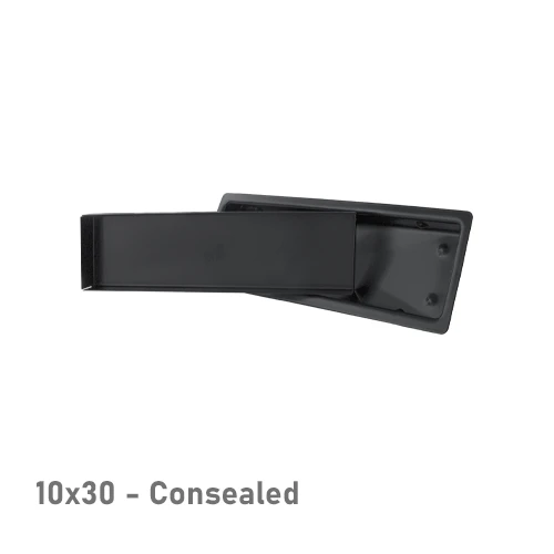 صفاية جودة 10×30 سم  مخفي اسود