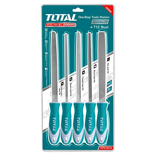 طقم مبرد حدادي توتال 5 قطع 8 انش