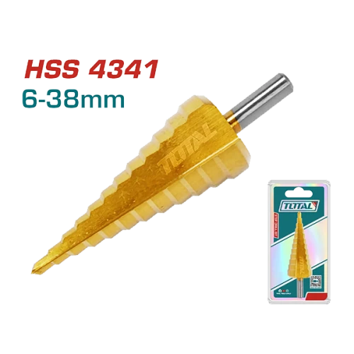 مثقاب حدادى متعدد المقاسات توتال 6-38 ملم