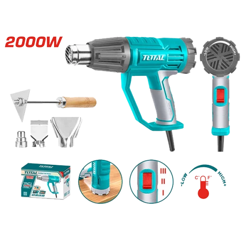 مسدس تسخين توتال 2000 وات حرارة قابلة للتعديل