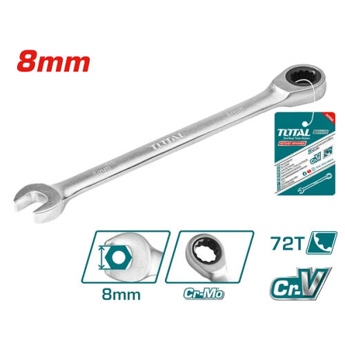 مفتاح راتشيت توتال 8 ملم