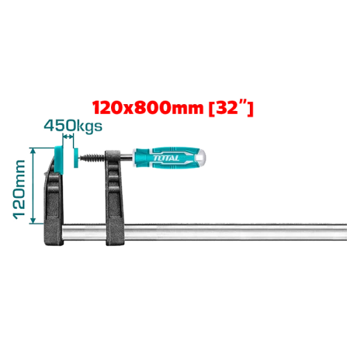 ماسك بيد بلاستيك توتال 32 انش