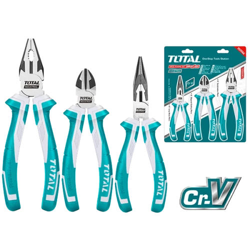 طقم كماشات توتال متعددة الاستخدامات 3 قطع