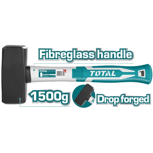 مطرقة يد فيبر جلاس احمال ثقيلة 1500 جرام