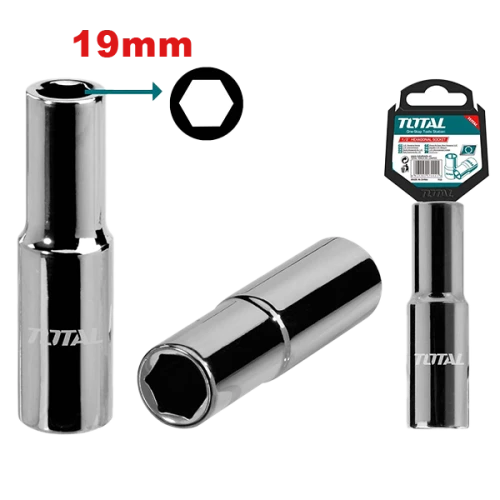 لقمة طويلة توتال 1/2 انش 19 ملم