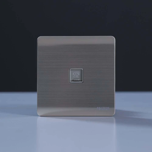 Milano Telephone Socket WH