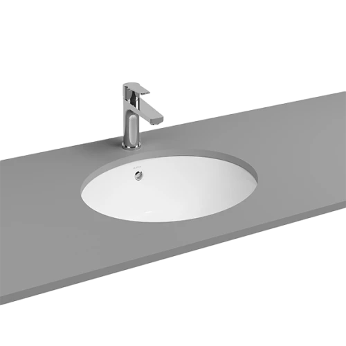 حوض حمام دائري سفلي سولازيوني ايسفيا أبيض 46×37.6  سم